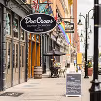 A photo of Doc Crow's Southern Smokehouse & Raw Bar restaurant