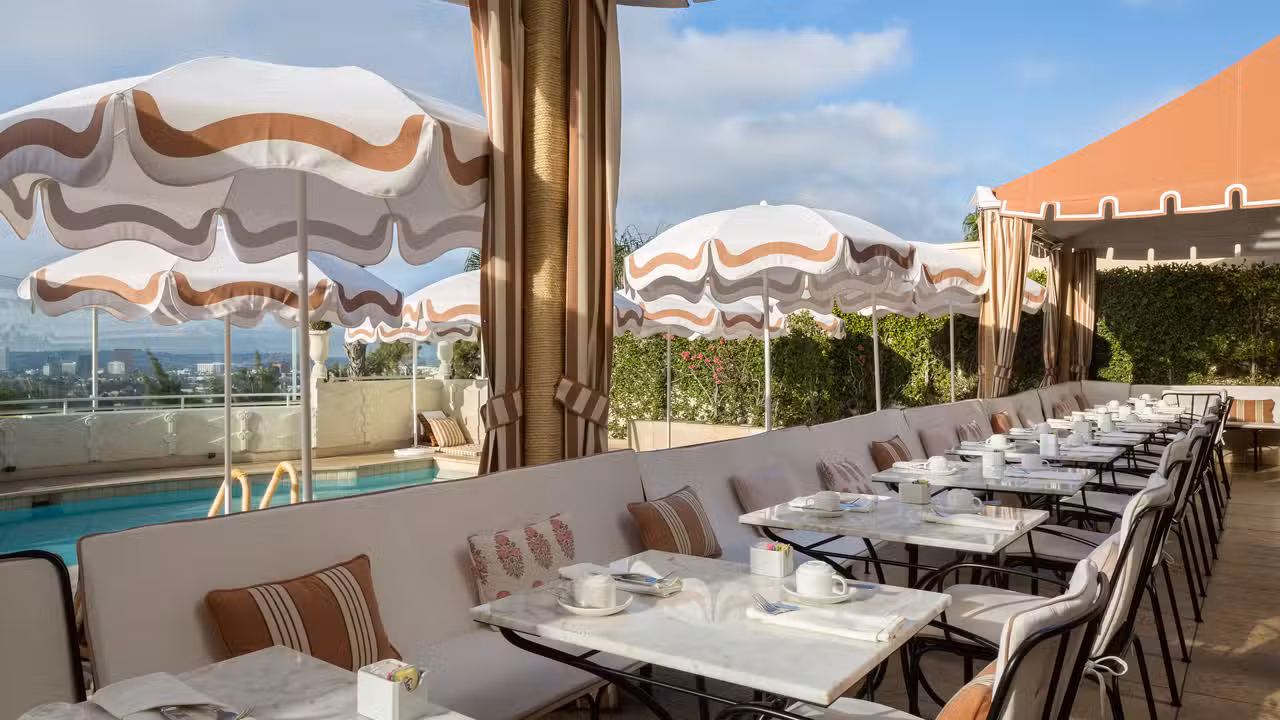 Terrace Patio - The Tower Bar, West Hollywood, CA