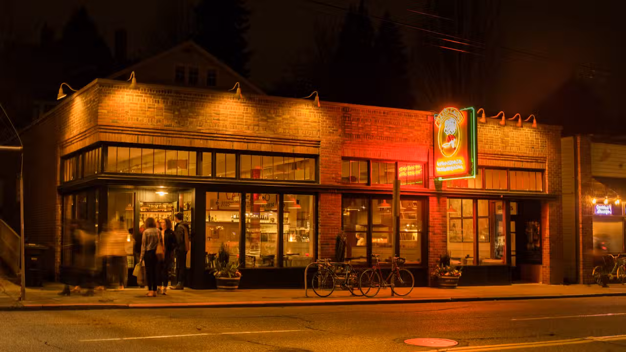 Exterior - Cafe Lago, Seattle, WA