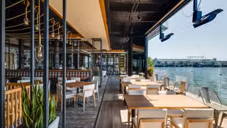 Een foto van restaurant Brigantine at Portside Pier