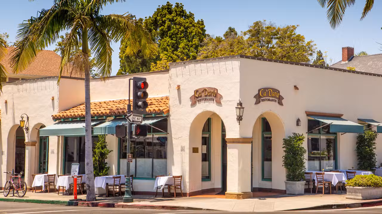 Exterior - Ca' Dario Ristorante, Santa Barbara, CA