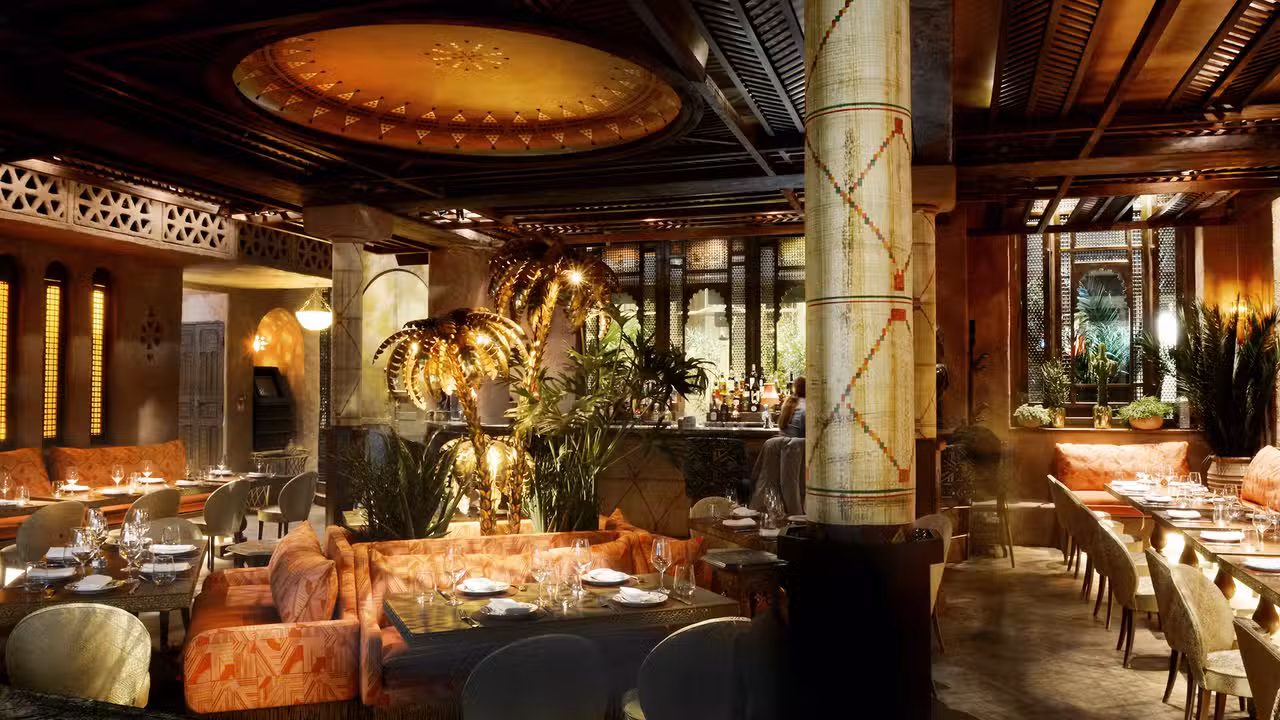 Interior - Momo Restaurant, London, 