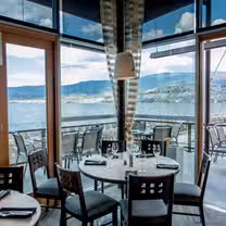 A photo of Hooded Merganser at Penticton Lakeside Resort restaurant