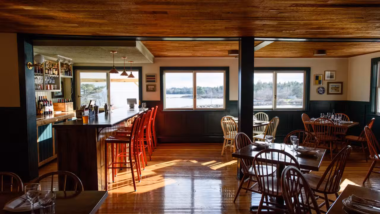 Interior - The Causeway, Spruce Head, ME