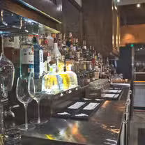 A photo of X Bar Steakhouse restaurant