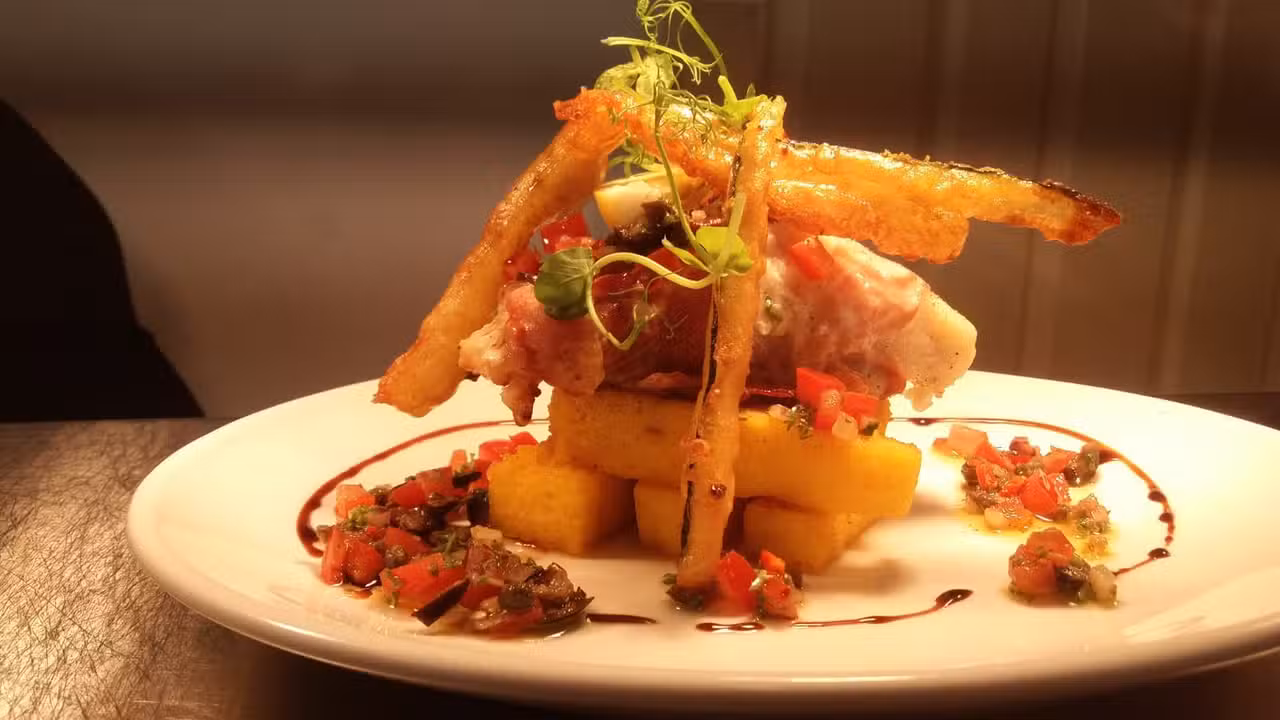 Monkfish - Bingley's Bistro, Poole, ENG