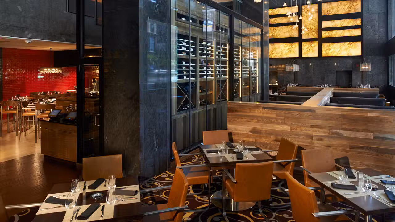 Located within the iconic Metropolitan at The 9. - Adega, Cleveland, OH
