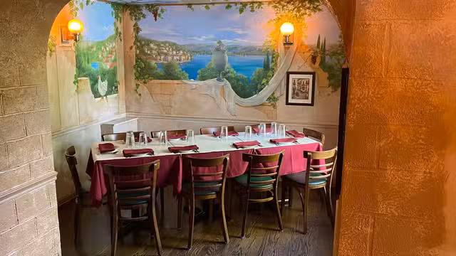 Een van Villa Verone restaurant
