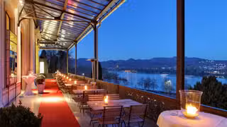 A photo of Interieur No. 253 im arp Museum Bahnhof Rolandseck restaurant