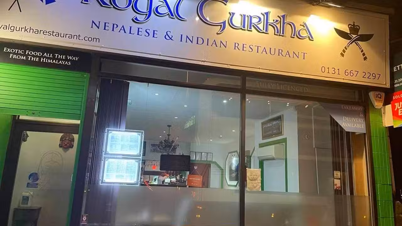 Royal Gurkha Nepalese and Indian Restaurant, Edinburgh, Midlothian