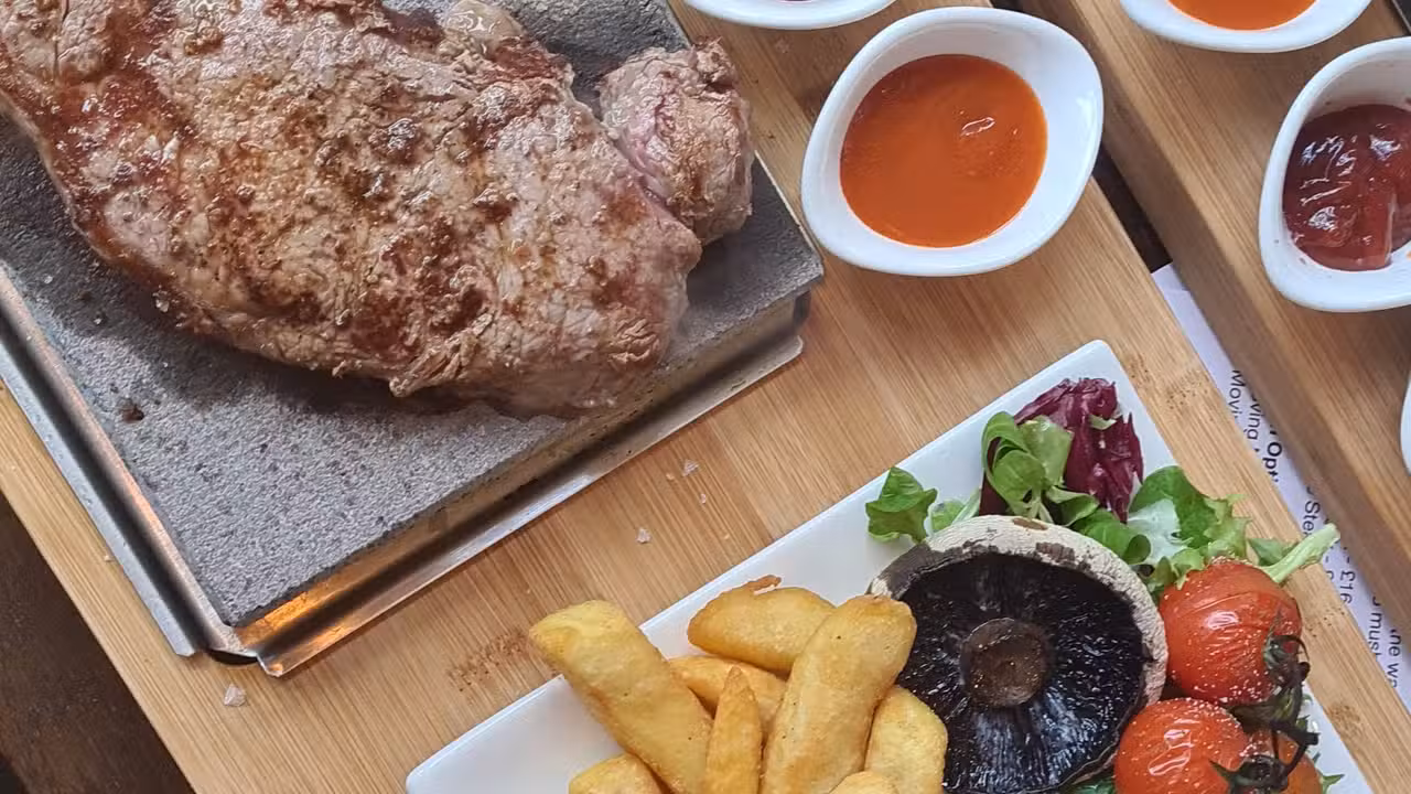 Comida - Phileas Foggs, Preston, Lancashire