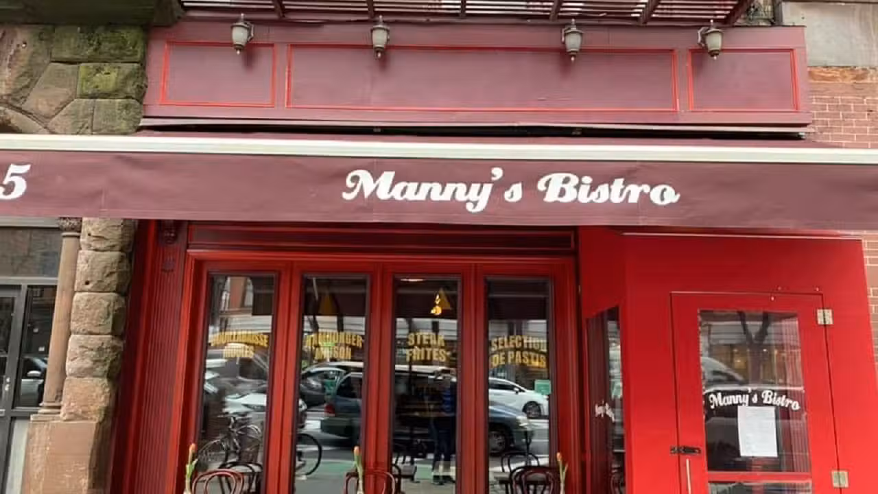 Buitenkant - Manny's Bistro, New York, NY