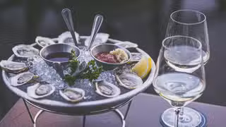 A photo of Ocean Blue Restaurant & Oyster Bar restaurant