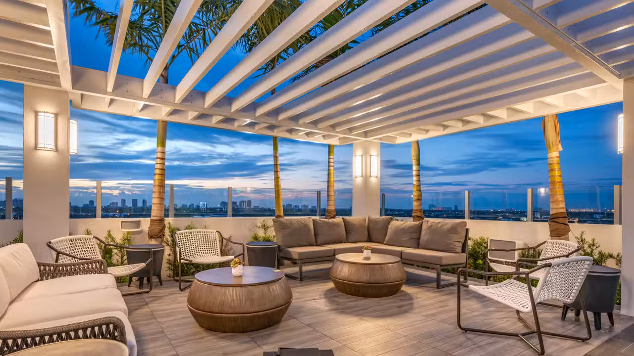 Easton Cabana  - The Easton Rooftop Bar and Lounge, Fort Lauderdale, FL