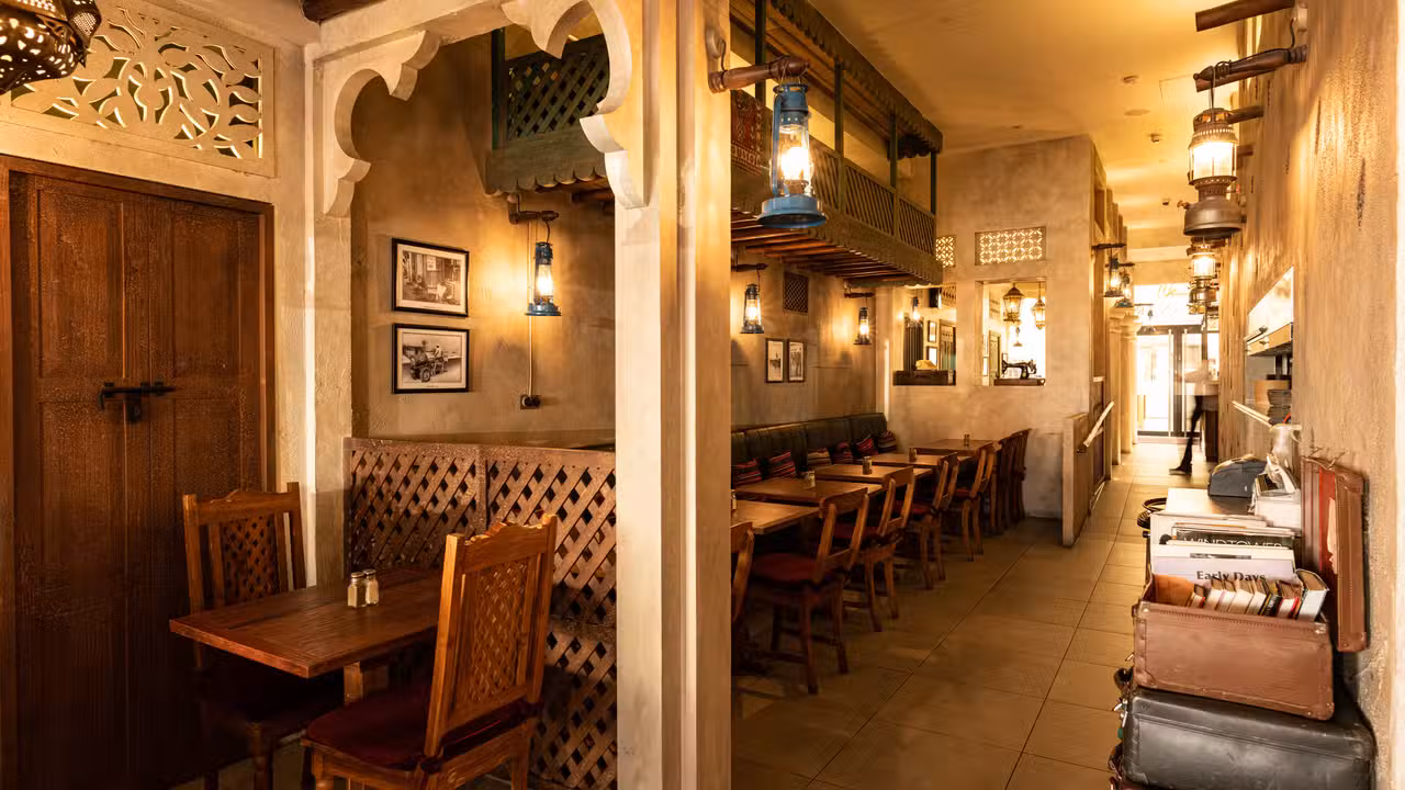 Inspired by 1960's Dubai, UAE - AL FANAR RESTAURANT & CAFE, London, 