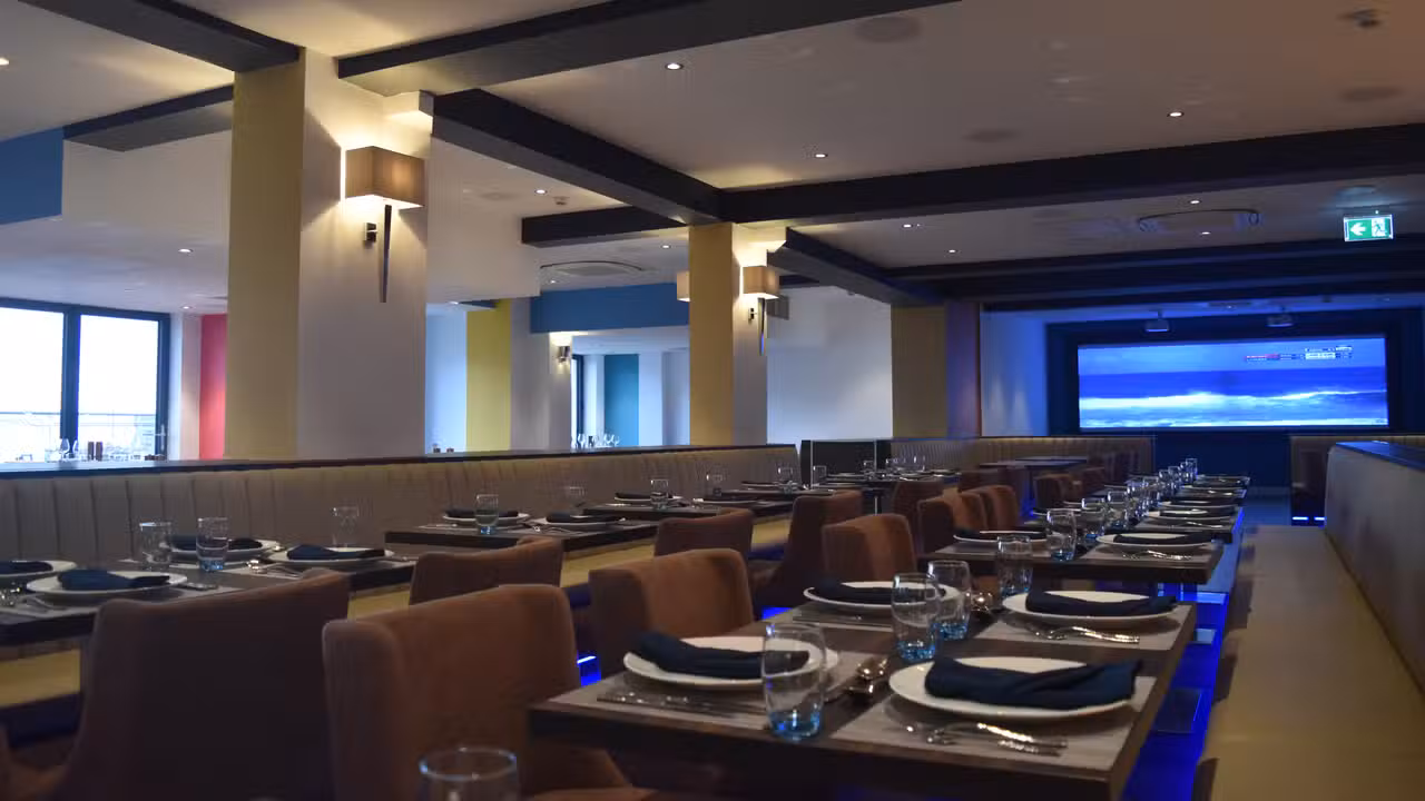 Interior - Brundle's Bar & Restaurant, Woolacombe, Devon