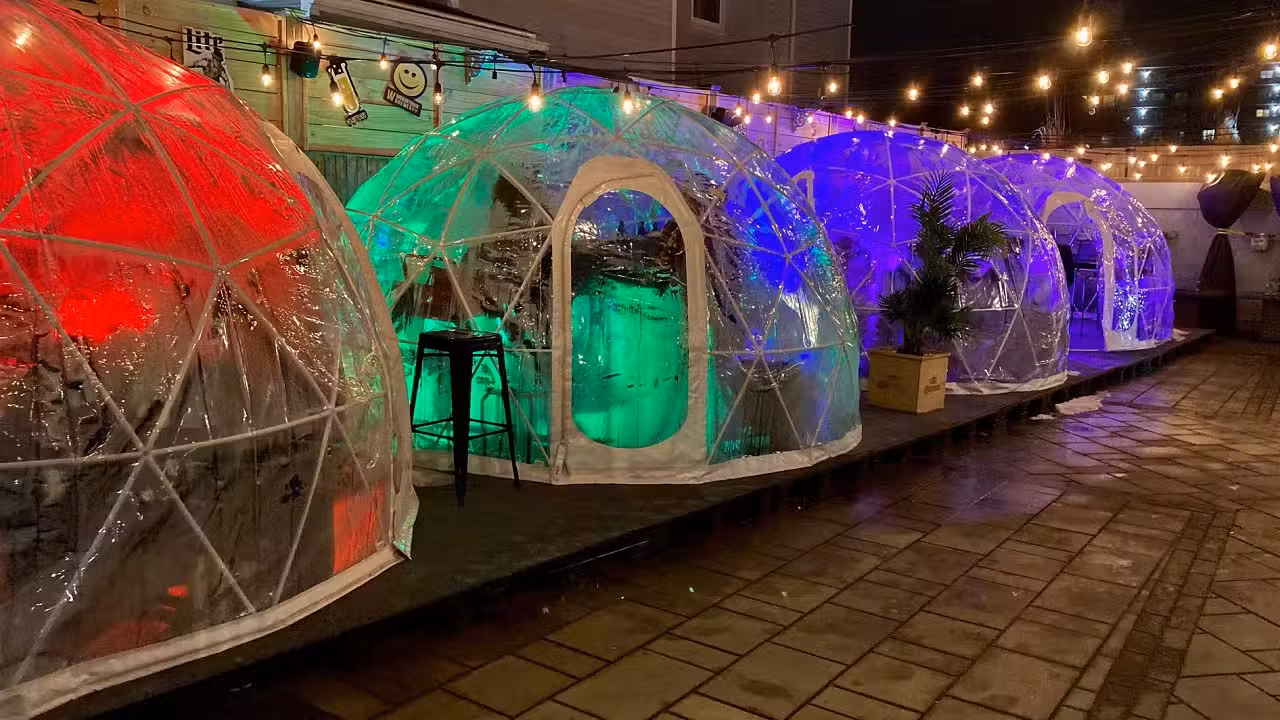 Exterior - The Pour Yard Igloo Village, Quincy, MA