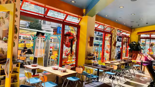 Una foto del restaurante The Red Window