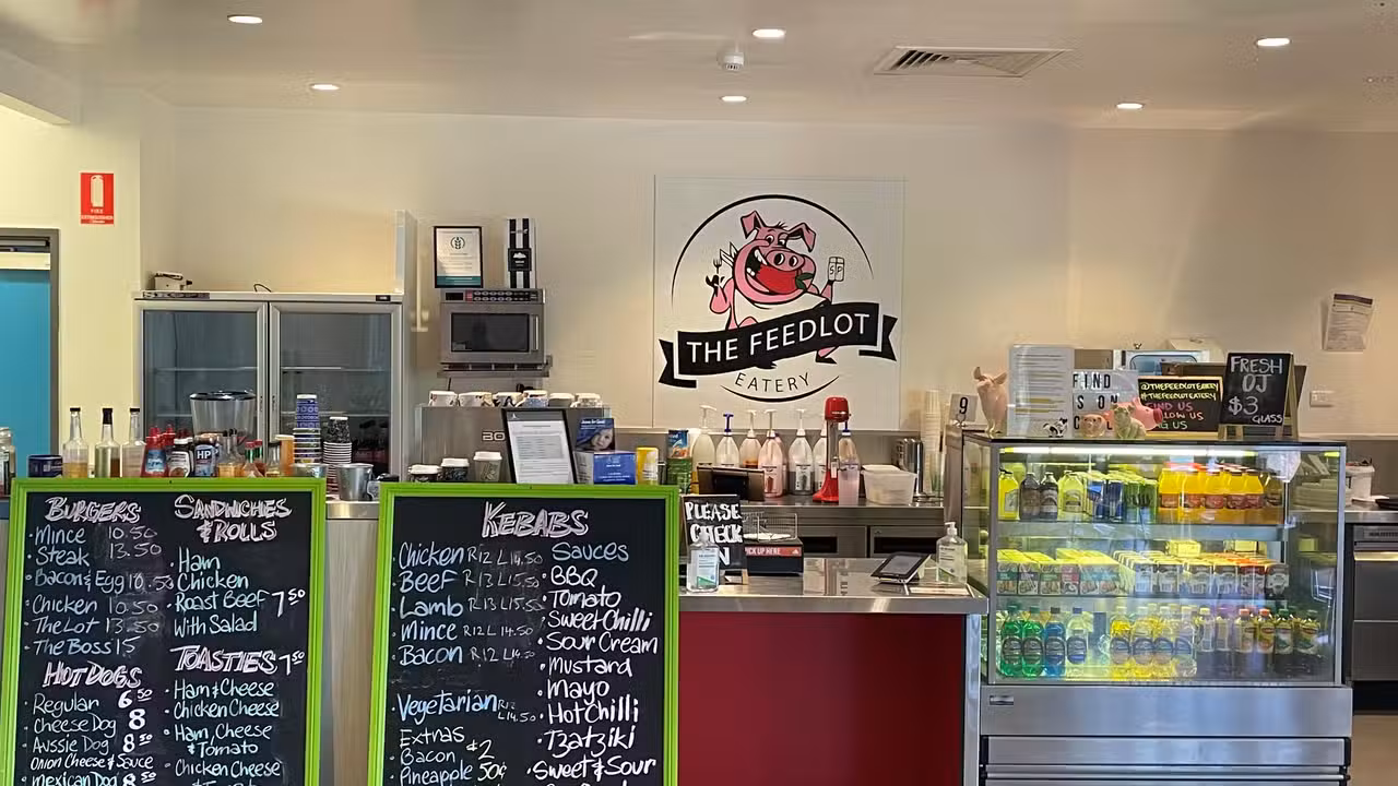 Binnenkant - The Feedlot Eatery, Columbia, AU-QLD