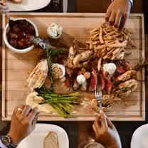 Una foto del restaurante Double Cut Steak House - Wisconsin Dells