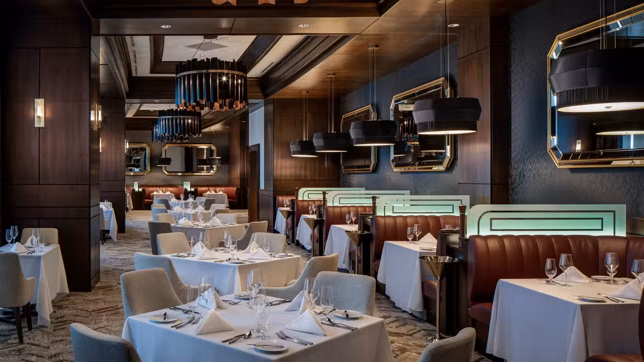 Interior - 1832 Steakhouse - Choctaw Casino, Durant, OK
