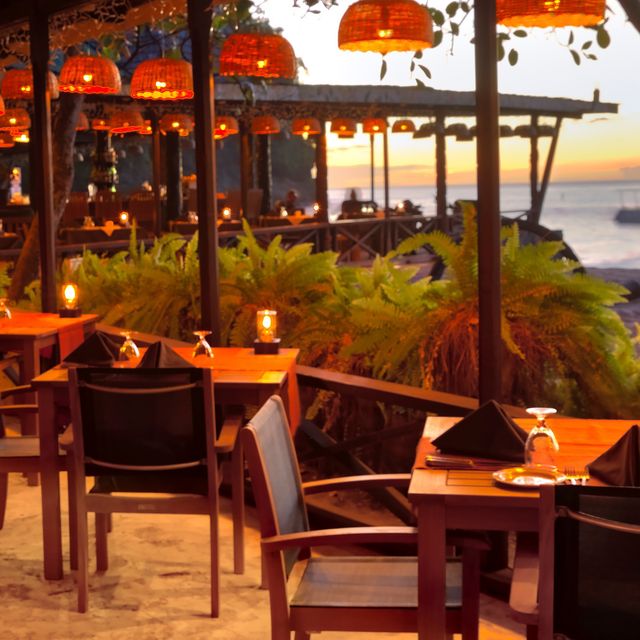 Apsara Asian fusion restaurant at Anse Chastanet Resort offering unique Thai and Indonesian flavors in an adults-only St. Lucia setting