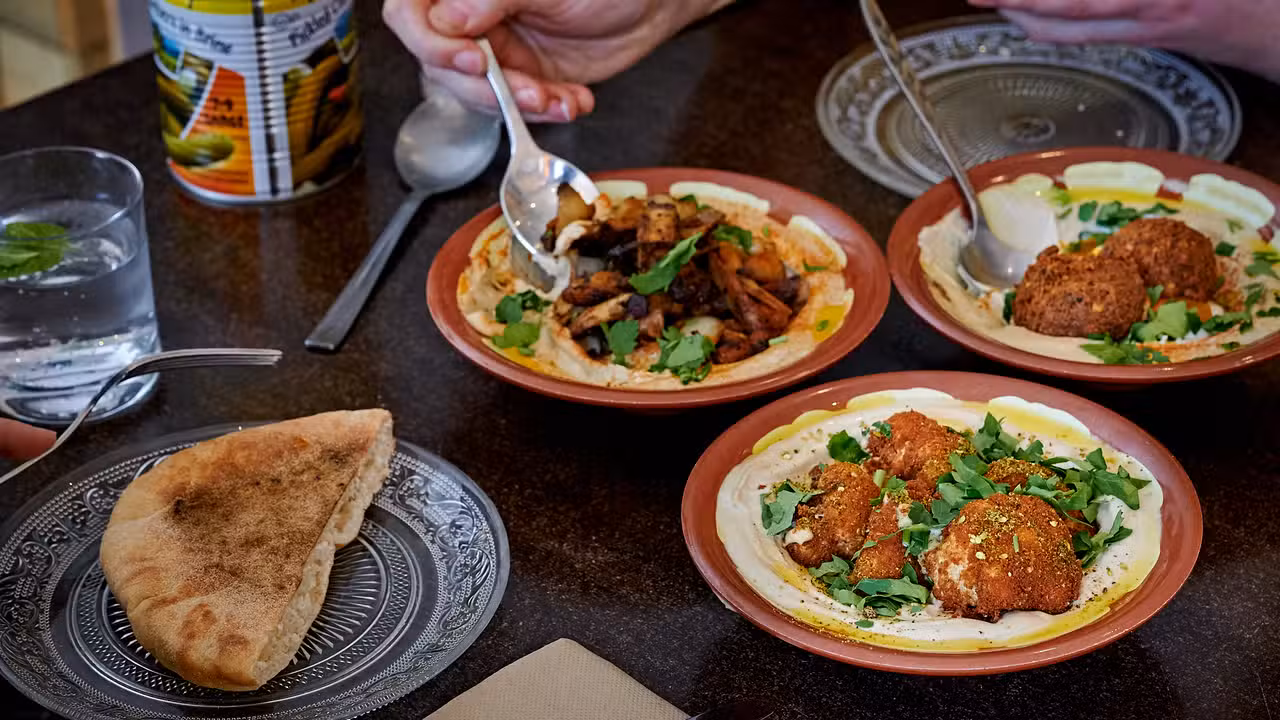 Hummus bowls  - The Left Handed Chef, South Melbourne, AU-VIC