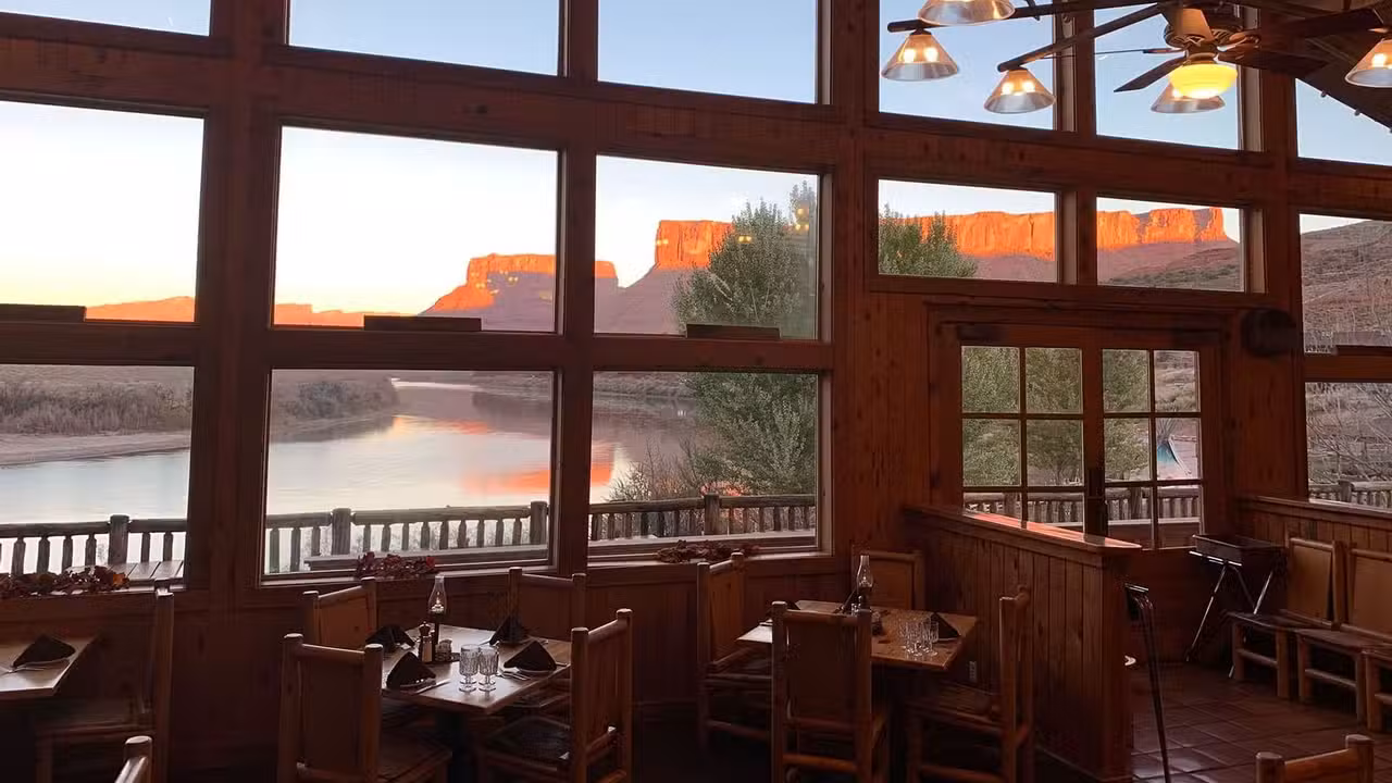 Interior - The Cowboy Grill at Red Cliffs Lodge, Moab, UT