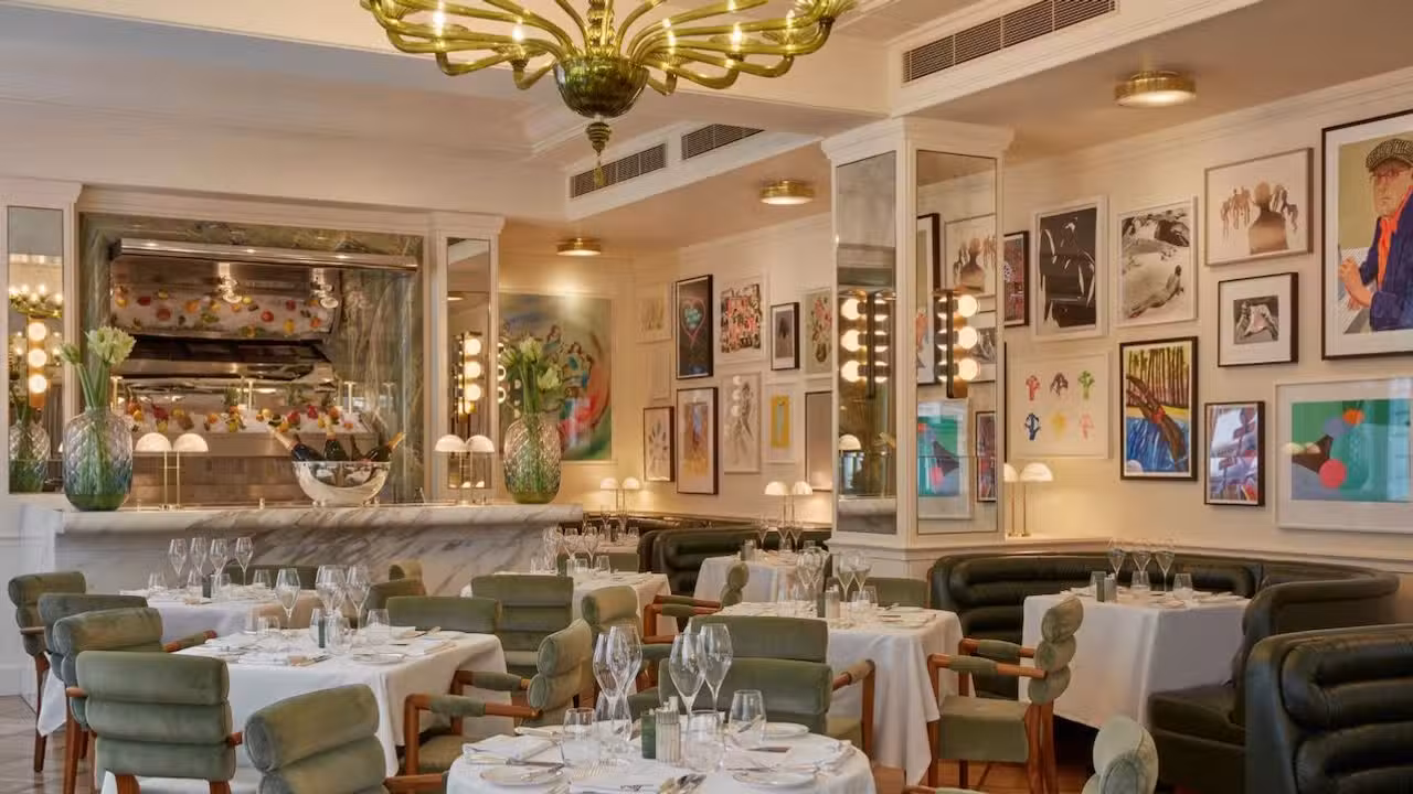 Interior - Langan's Brasserie, London, London