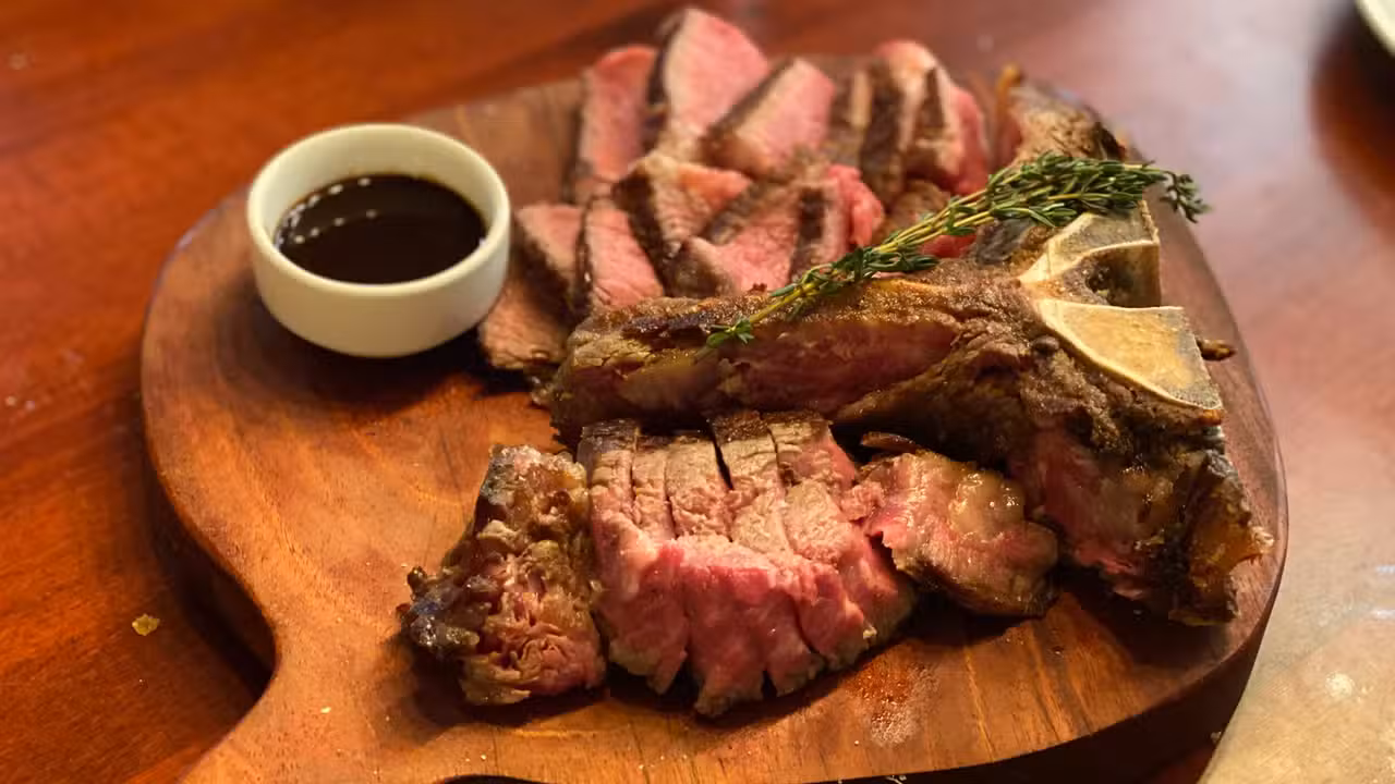 dry aged steak. - Dave & Jerry's Island Steakhouse, Saint John, VI