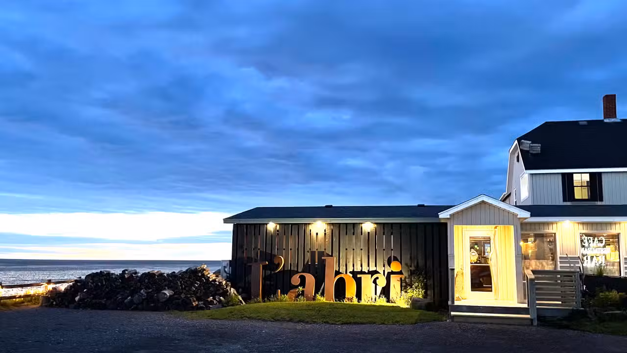 L’abri café, restaurant et bar, Cheticamp, NS