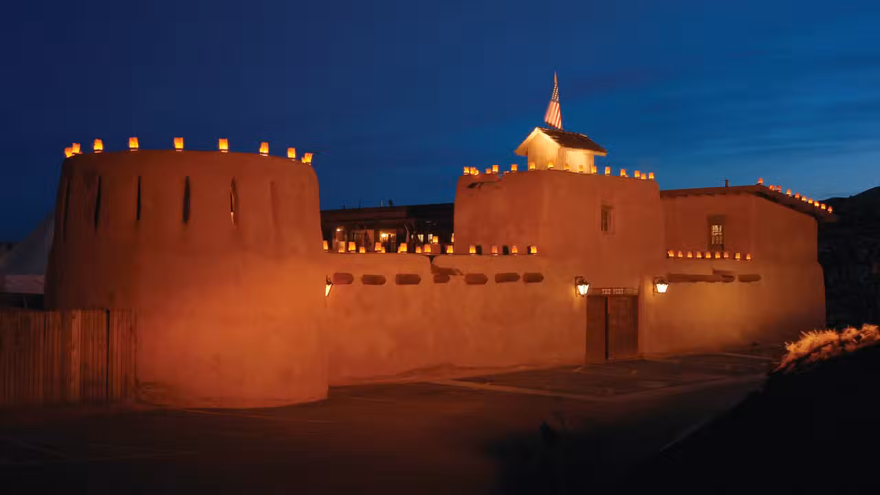 The Fort courtyard - The Fort, Morrison, CO