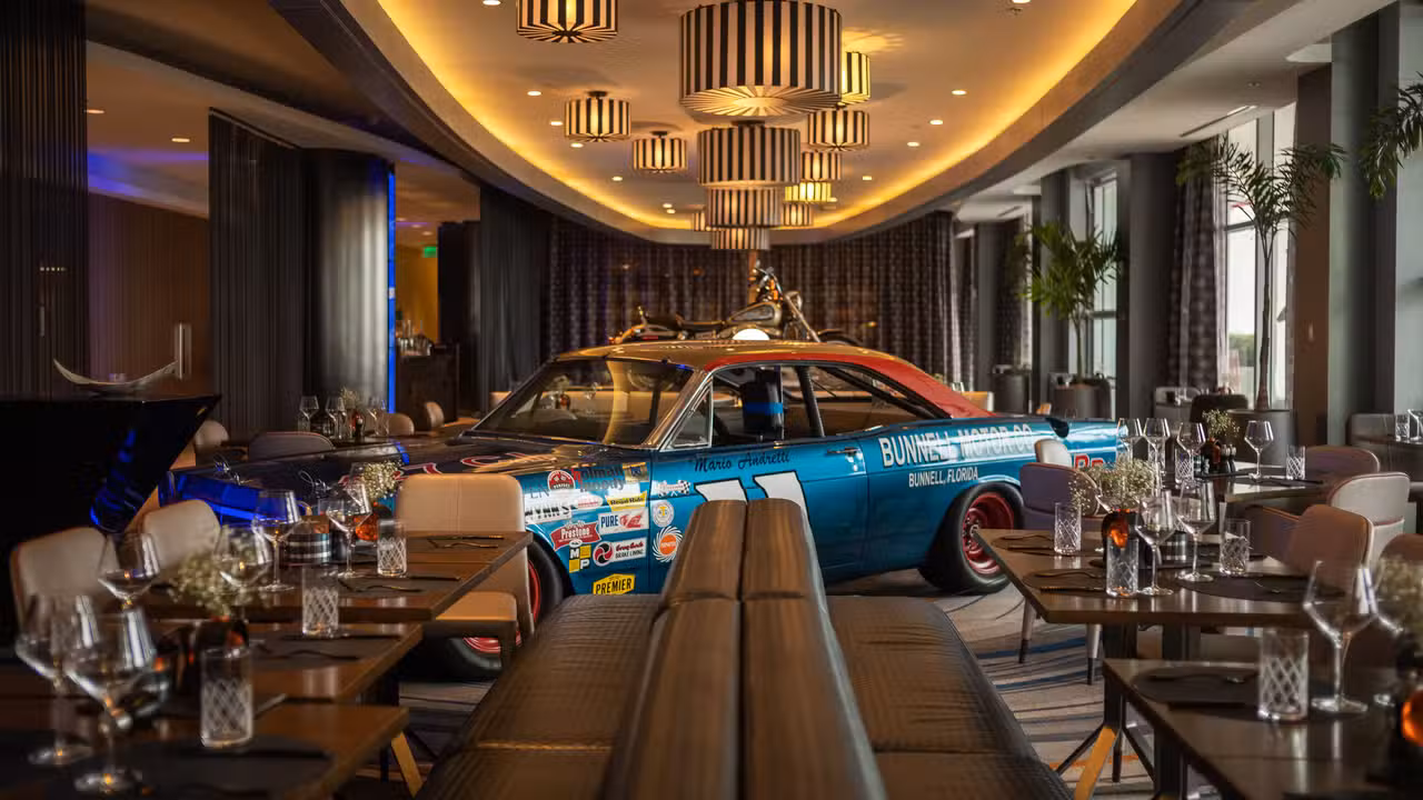 Blue Flame at The Daytona, Daytona Beach, FL