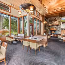 A photo of Timber Room Grill at Crown Isle restaurant