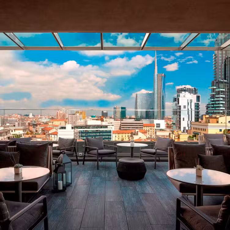 Interior - Radio Rooftop Bar, Milan, Lombardy