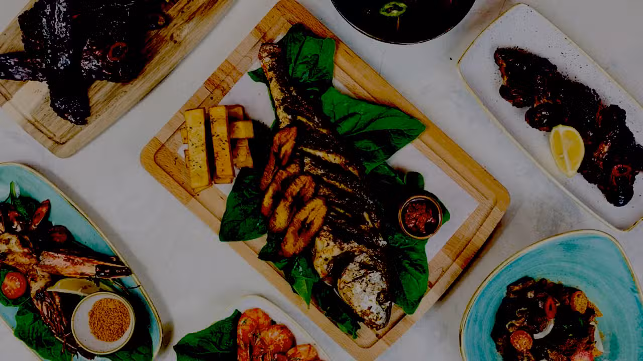 Food - Papi's Grill Restaurant and Bar, London, 