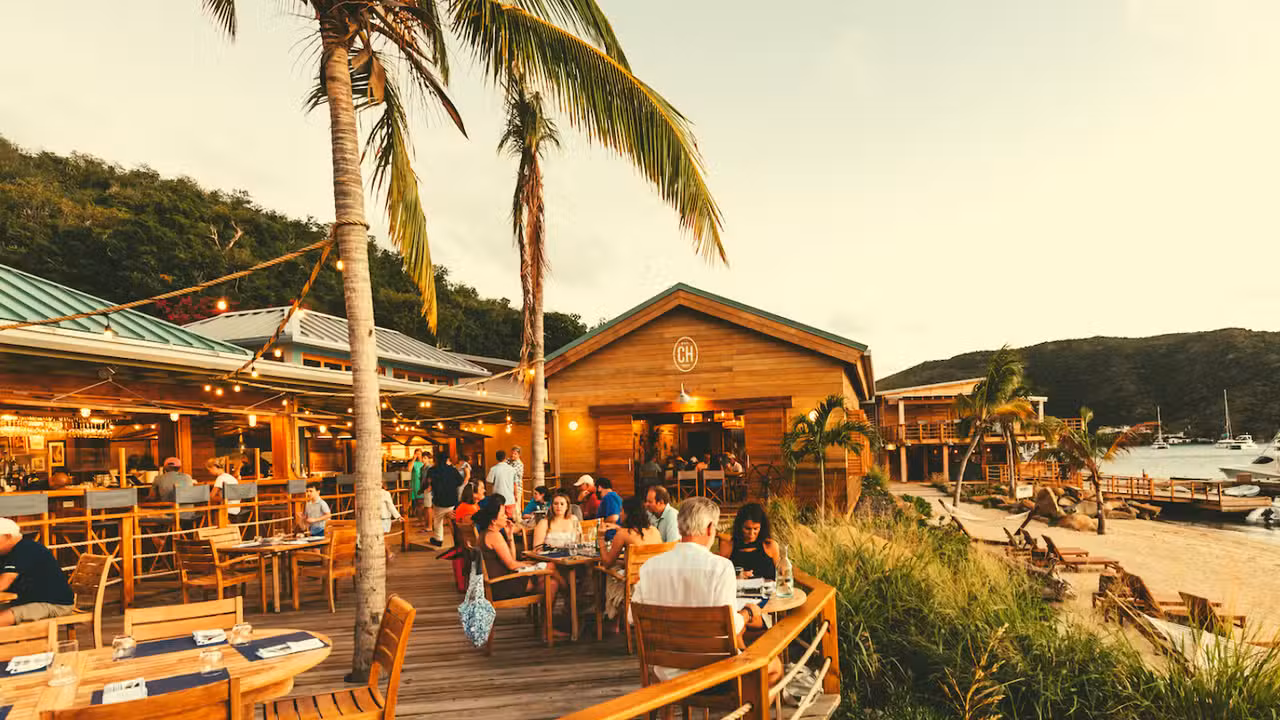 The Buoy Room at Bitter End Yacht Club, Spanish Town, British Virgin Islands