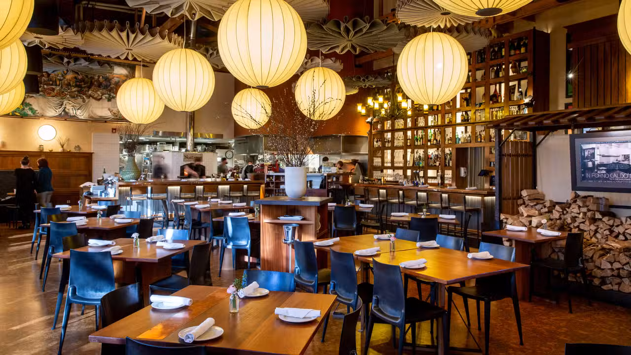The main Nostrana Dining Room (March 2022) - Nostrana, Portland, OR