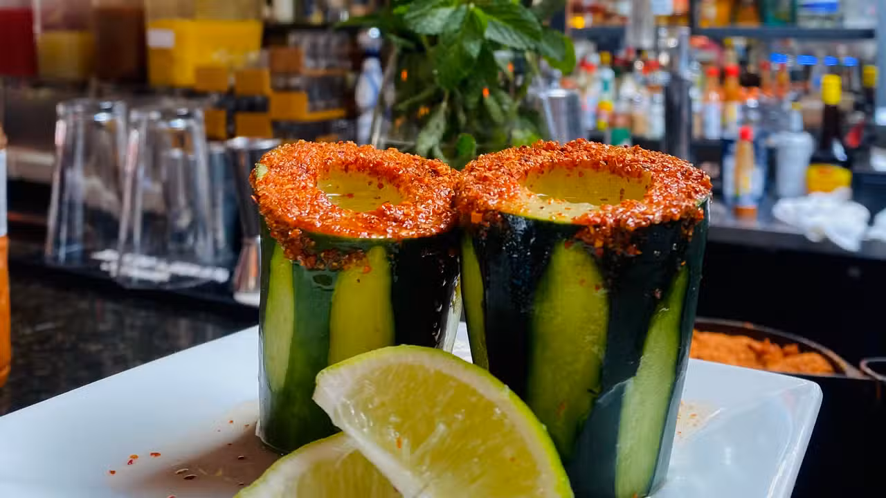 Pepino Shot  - El Zarape Mexican Cantina, San Diego, CA