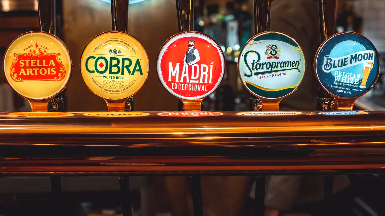Chilled Beer on Tap - Patri Bar Northfields, London, 