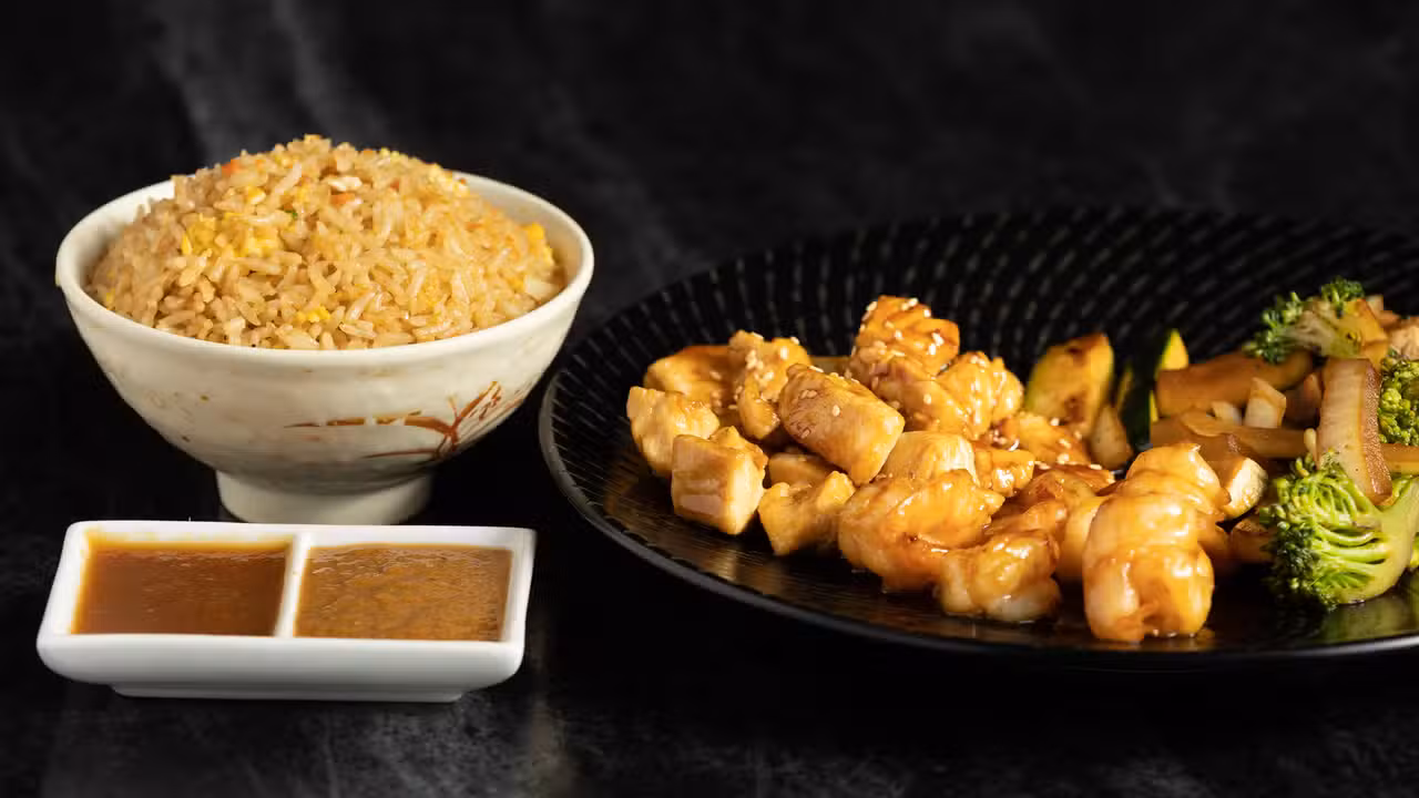 Hibachi Chicken &amp; Steak  - Kyoto Sushi & Japanese Steakhouse, Boise, ID