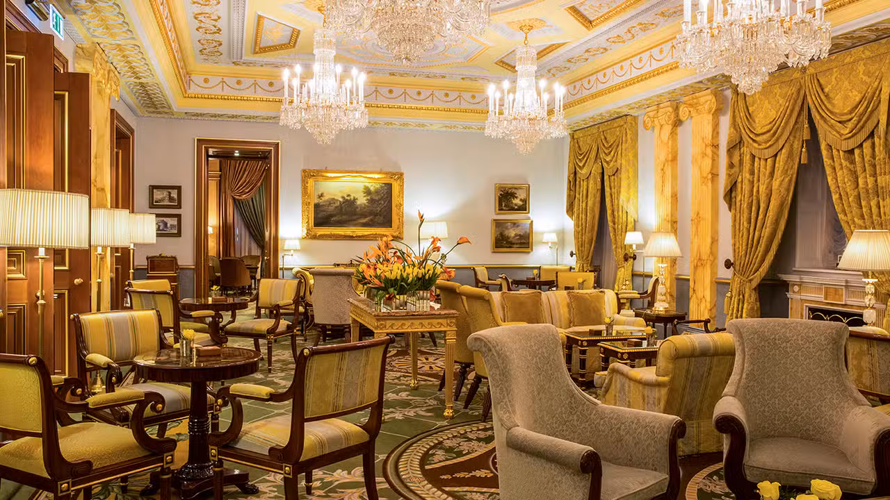 The Withdrawing Room at The Lanesborough - The Withdrawing Room at The Lanesborough, London, Greater London