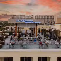 A photo of The Vue Rooftop restaurant