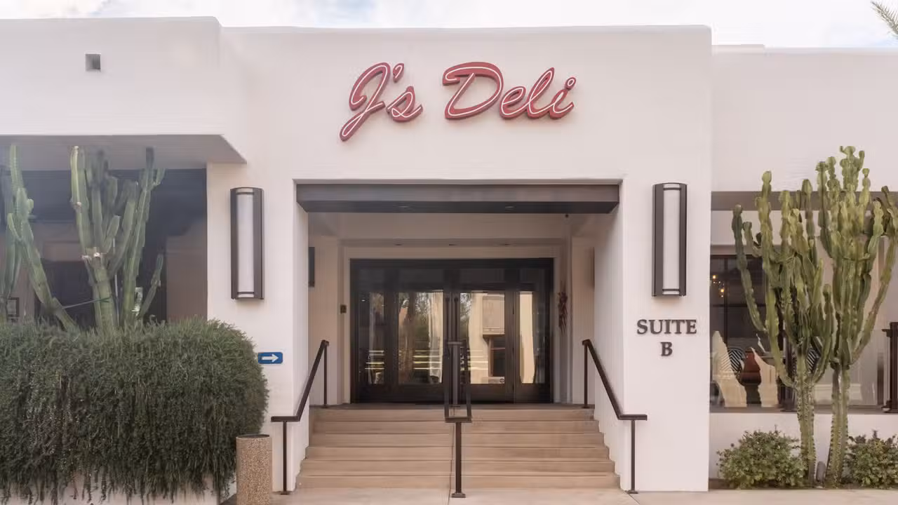 Modern New York Style Deli  - J's Deli, Palm Desert, CA