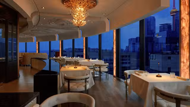 Een van Don Alfonso 1890 restaurant