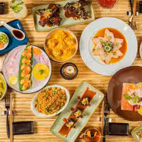 A photo of Onesan Dim Sum & Sushi restaurant