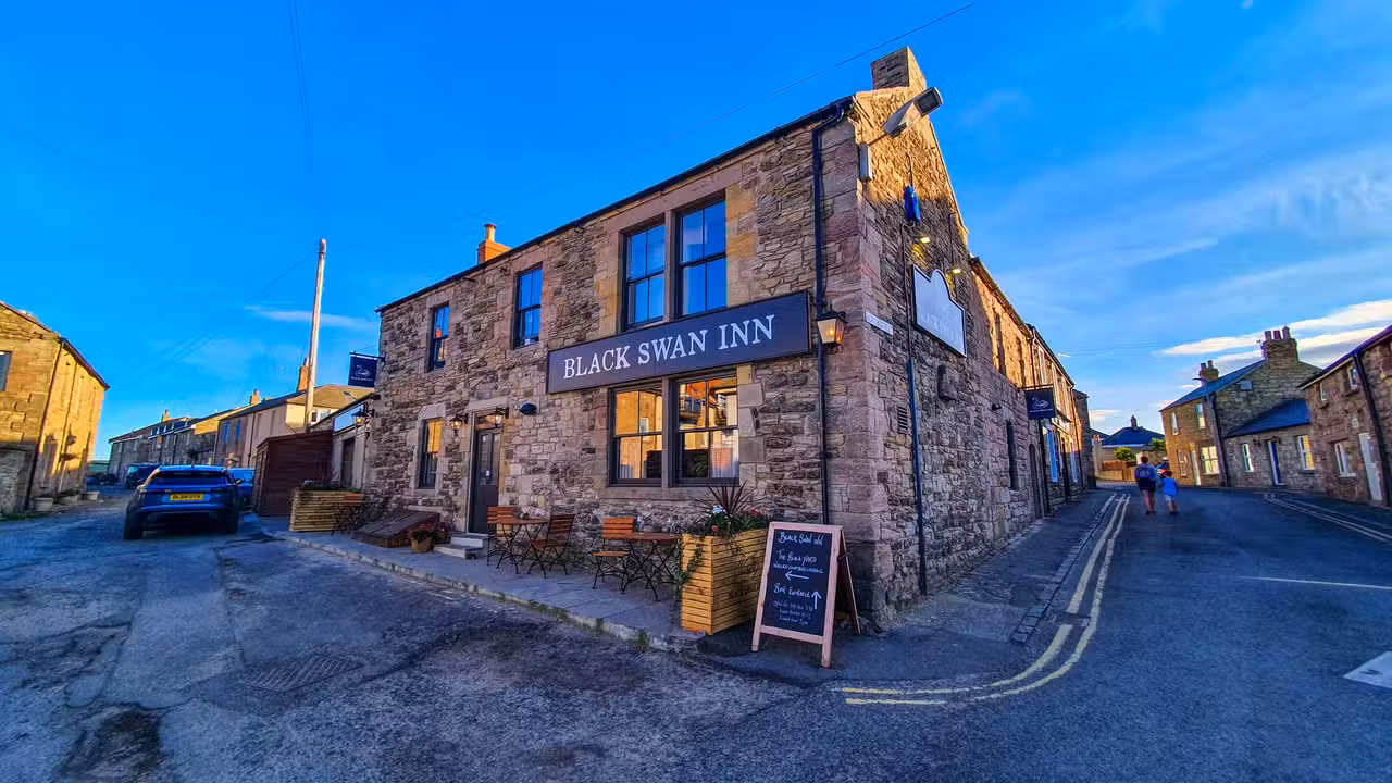 The Black Swan Inn in Seahouses