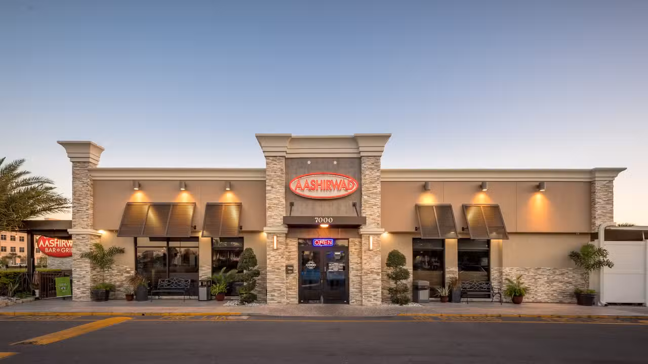 Exterior - Aashirwad Indian Restaurant, Orlando, FL