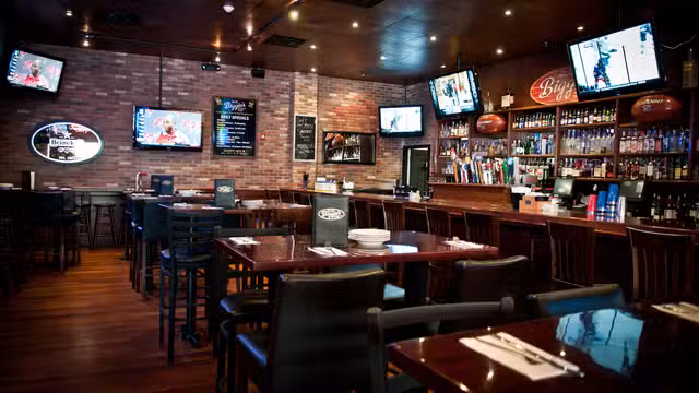 A photo of Biggie's restaurant