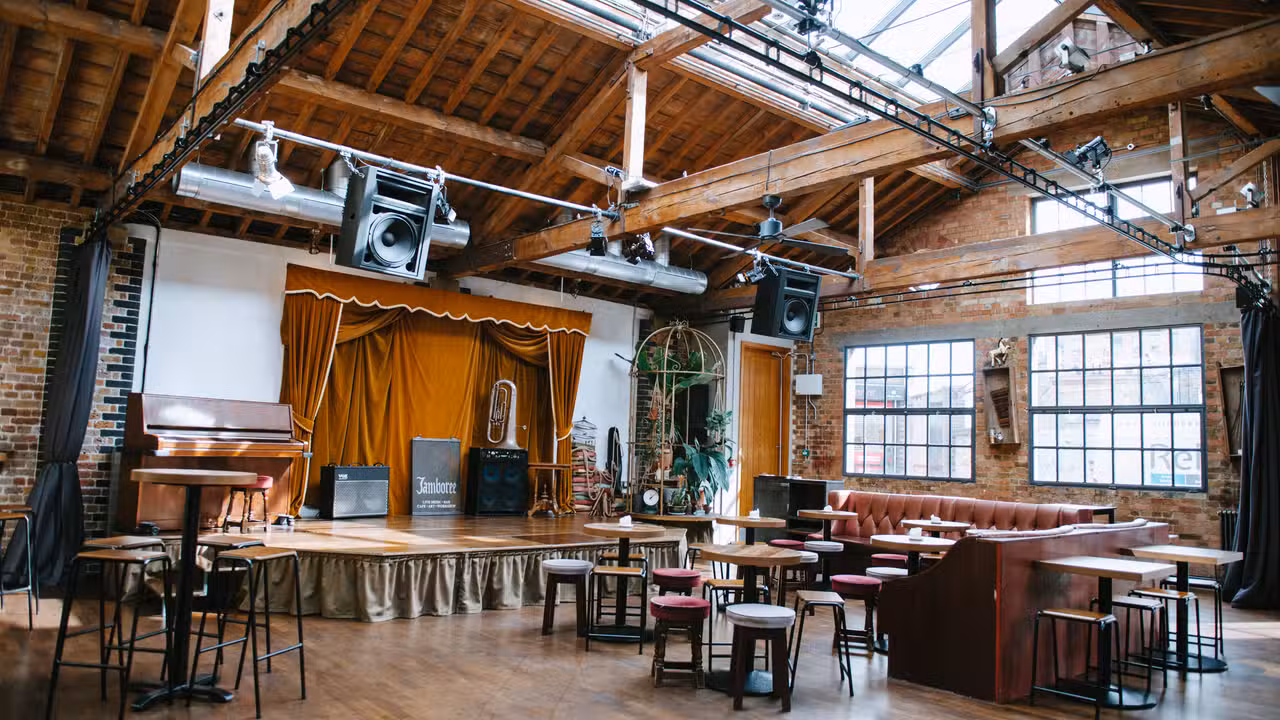 Jamboree, Casual Seating Section - Mana’s Plant-Based Persian Cuisine, London, Greater London